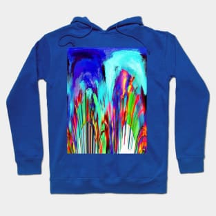 Abstract Waves Hoodie